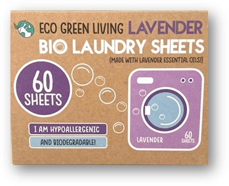 Detergente Eco Roupa Alfazema 60 folhas - Eco Green Living - Crisdietética