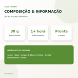 Jelly Bar Maçã 30g- GoldNutrition — imagem 3