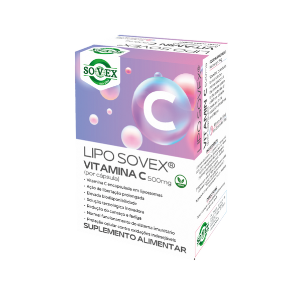 Lipo Sovex Vitamina C 500 Mg * 60 Cáps - Crisdietética