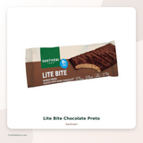 Lite Bite Chocolate Preto 0% Açúcares 17g — Santiveri — embalagem do produto — imagem 1