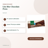 Lite Bite Chocolate Preto 0% Açúcares 17g — Santiveri — benefícios e destaques — imagem 2