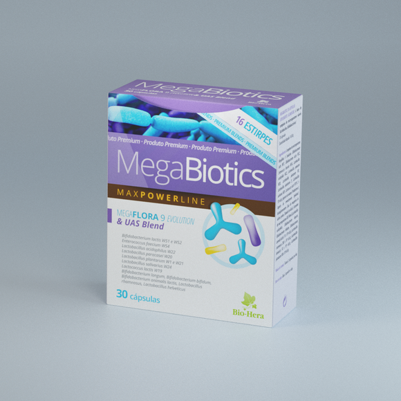 MegaBiotics 30 Cápsulas - Bio-Hera - Crisdietética