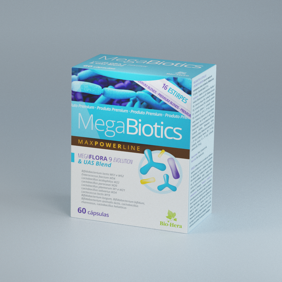 MegaBiotics 60 Cápsulas - Bio-Hera - Crisdietética