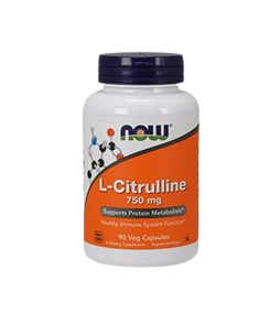 L-Citrulline 750mg 90 cápsulas - Now - Crisdietética