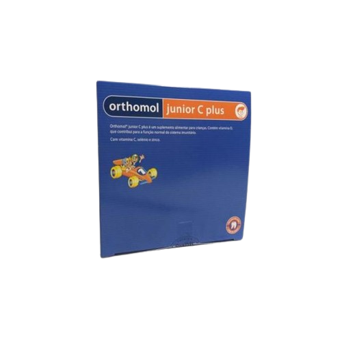 Junior C Plus 30 Comprimidos Mastigáveis Frutos Silvestres - Orthomol - Crisdietética