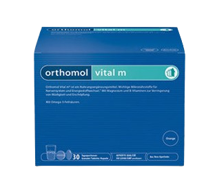 Vital M 30 Porções em Pó + Cápsulas - Orthomol - Crisdietética