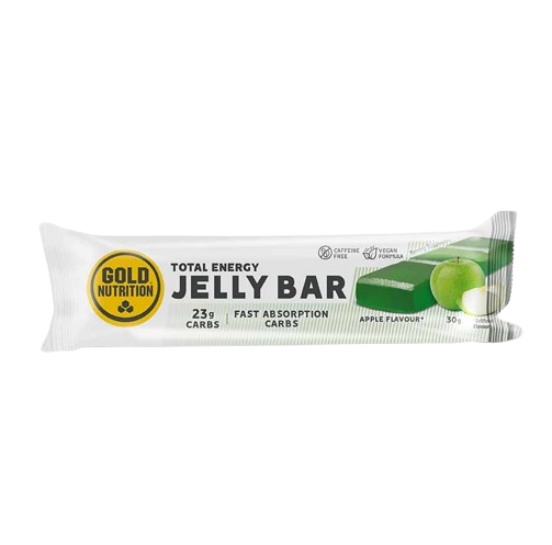 Jelly Bar Maçã 30g- GoldNutrition - Crisdietética