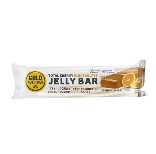 Jelly Bar Electrolyte Laranja 30g- GoldNutrition - Crisdietética