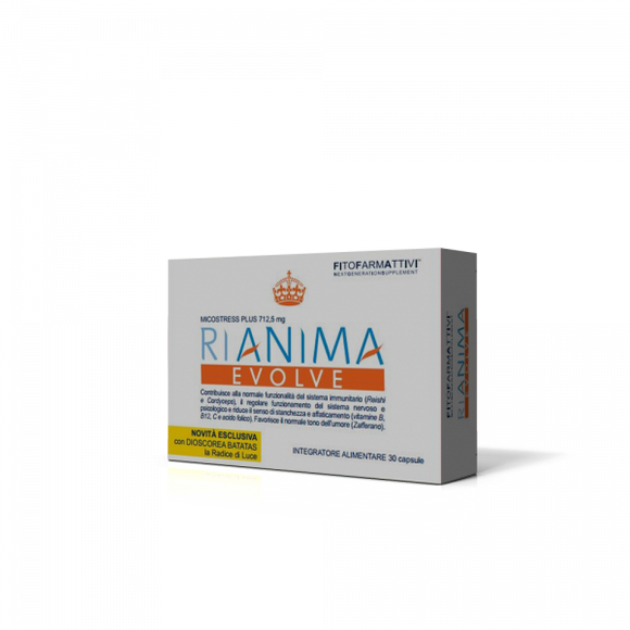 Rianima Evolve 30 Comprimidos - Farmoplex (16/10/2023 - aguarda confirmação de entrega - ainda este mês) - Crisdietética
