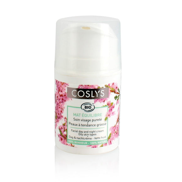 Creme de Dia para Pele Oleosa Bio 50ml - COSLYS - Crisdietética