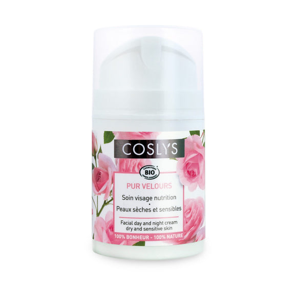 Creme de Dia para Pele Seca e Sensível Bio 50ml - COSLYS - Crisdietética