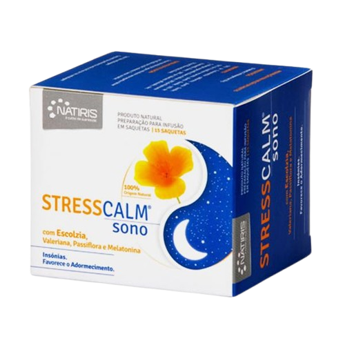 Infusão StressCalm Sono 15 saquetas - Natiris - Crisdietética