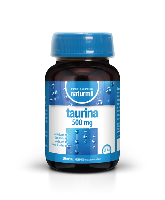 Taurina 500 Mg - Naturmil - Crisdietética