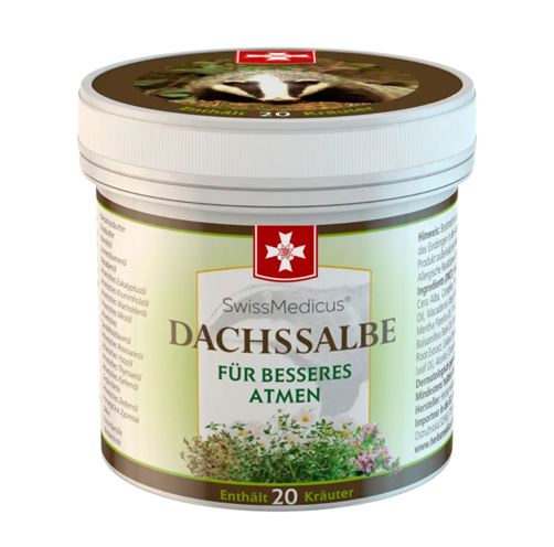 Bálsamo de Texugo Peitoral 125 Ml - SwissMedicus - Crisdietética