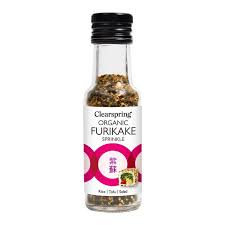 Furikake Tempero Japonês Bio 50g - Clearspring - Crisdietética