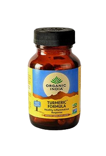 Turmeric Fórmula Curcuma Longa 90 Cápsulas - Organic India - Crisdietética