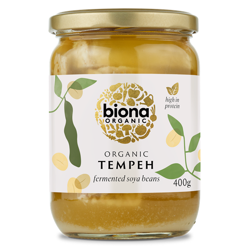 Tempeh Pedaços Bio Frasco 400g - Biona - Crisdietética