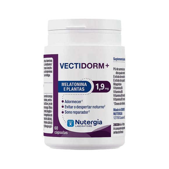 Vectidorm + 60 Cápsulas - Nutergia - Crisdietética