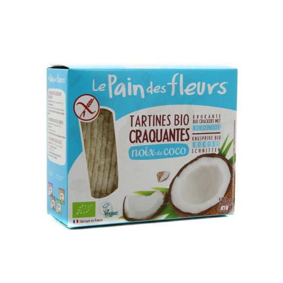 Pao Flores de Coco 150grs - Le Pain des Fleurs - Crisdietética