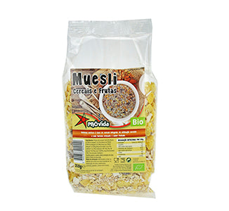Muesli de Cereais e Frutas BIO 350g - Provida - Crisdietética