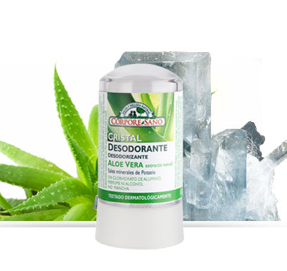 Desodorizante Mineral com Aloé Vera 60gr Corpore Sano - Crisdietética