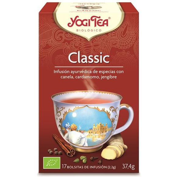 Infusão Classic 17 Saquetas - Yogi Tea - Crisdietética
