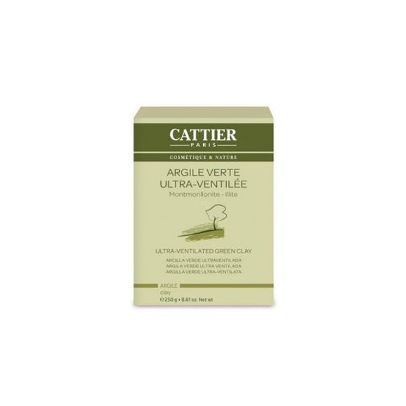 Argila Verde Ultraventilada 250g - Cattier - Crisdietética