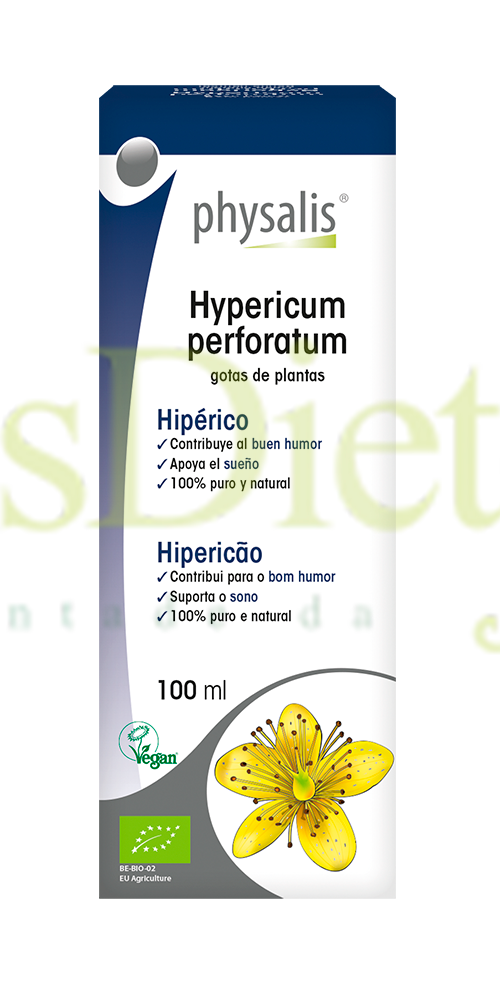 Hypericum Perforatum Gotas 100ml - Physalis - Crisdietética