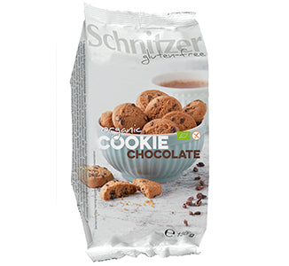 Cookie Chocolate Negro Sem Glúten 150g - Schnitzer - Crisdietética
