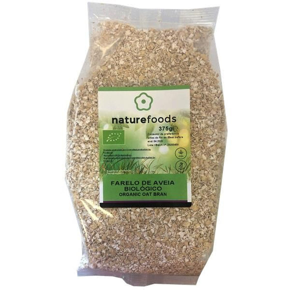 Farelo de Aveia Biológico 375g - Naturefoods - Crisdietética