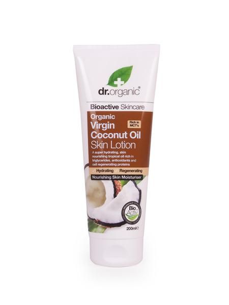 Loção Corporal com Óleo de Coco 200ml - Dr.Organic - Crisdietética