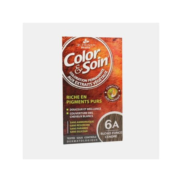 Color & Soin 6A - Cinza Escuro 135ml - Crisdietética