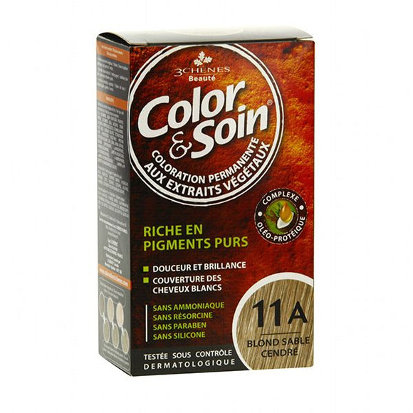 Color & Soin 11A - Louro Areia Acinzentado 135ml - Crisdietética