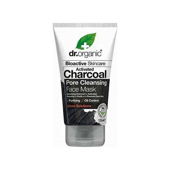 Máscara Facial de Carvão Vegetal Ativado 125ml - Dr.Organic - Crisdietética