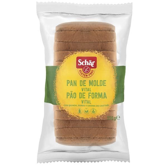Pão de Forma com Sementes Vital 350g - Schar - Crisdietética