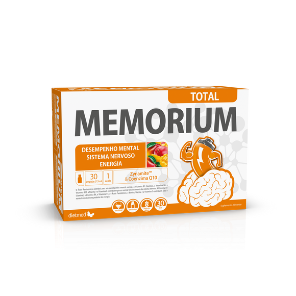 Memorium Total 30 Ampolas - Dietmed - Crisdietética