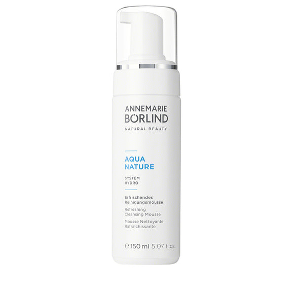 ZZ Aquanature Refreshing Cleansing Mousse 150ml - Annemarie Borlind - Crisdietética