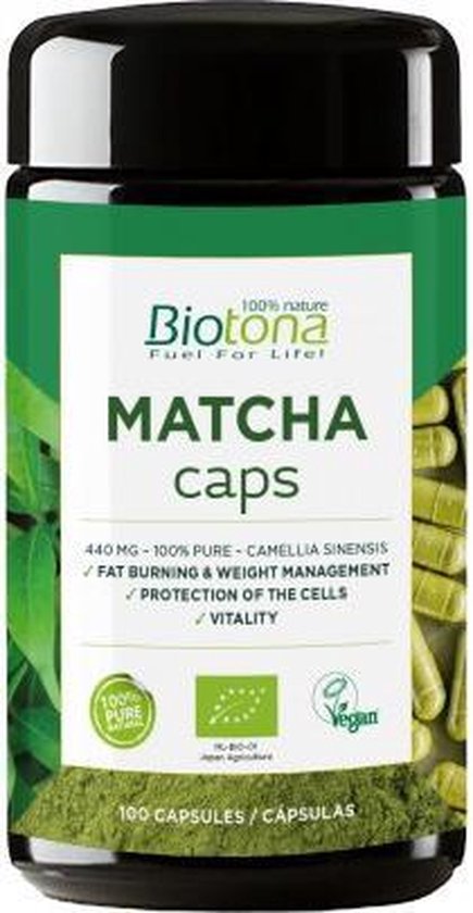Matcha 100 Capsulas - Biotona - Crisdietética
