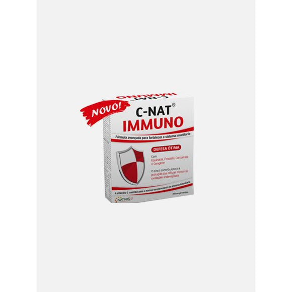 C-Nat Immuno 30 Comprimidos - Natiris - Crisdietética