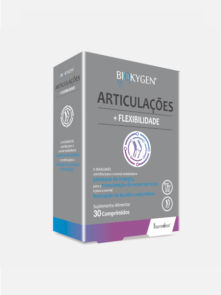 Articulações 30 Comprimidos - Biokygen - Crisdietética