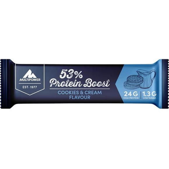 Barra Proteica 53% Cookies 45g - MultiPower - Crisdietética