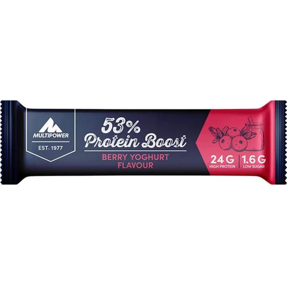 Barra Proteica Bagas 53% 45g - MultiPower - Crisdietética