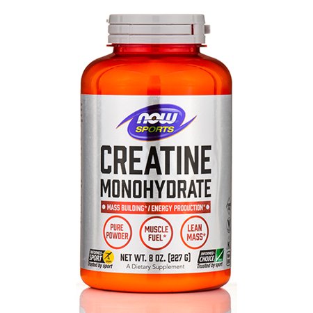 Creatine Monohydrate Powder 227gr - Now Sports - Crisdietética
