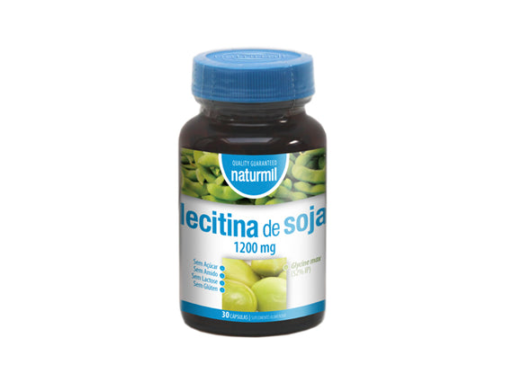 Lecitina de Soja 1200mg 30 cápsulas - Naturmil - Crisdietética