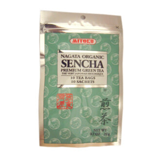 Chá Sencha Verde Japonês 10 Saquetas Bio - Mitoku - Crisdietética