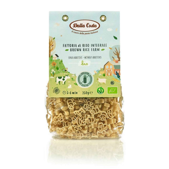Massa de Arroz Integral Sem Glúten 250g - Dalla Costa - Crisdietética