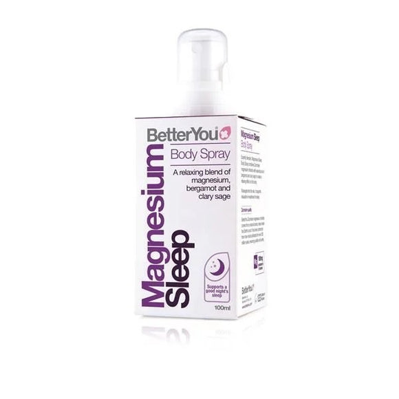Magnésio Puro Óleos Essenciais Noturno Spray 100ml - Betteryou - Crisdietética