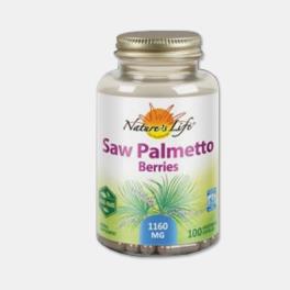 Saw Palmetto Berries 100 Cápsulas - Nature´s Life - Crisdietética